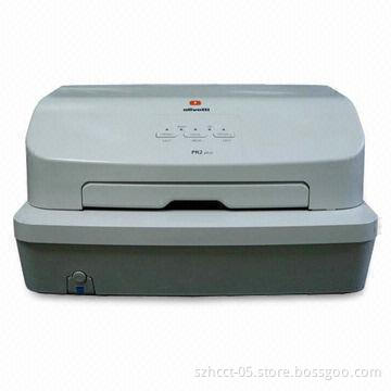 Passbook Pinter with 240 x 360dpi Resolution and Dual-side Color Scanning
